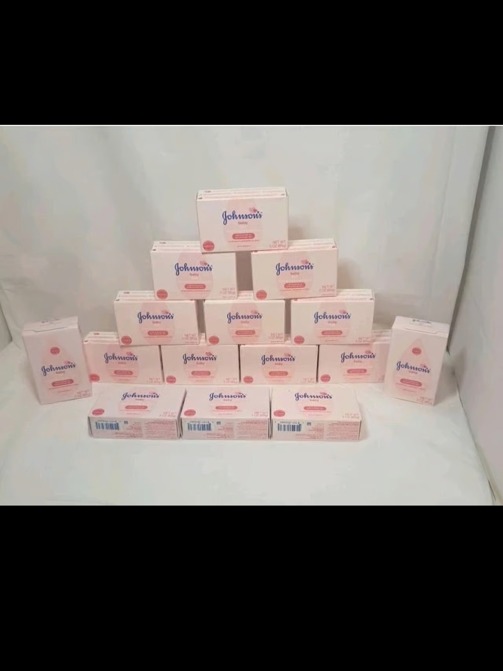 Johnson's Baby Bar- 3 oz Gentle Soap Baby Bath-NEW SEALED PACKAGE-LOT OF 15